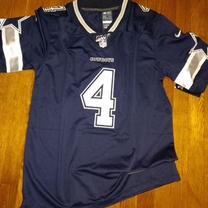 Dallas Cowboys jersey Prescott #4 , with 100 patch